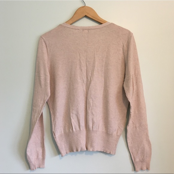 H&M Classic Tan Cardigan Large - Picture 2 of 5